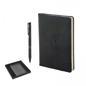 2430-K Siyah Kalem & Defter Set