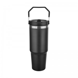 5342 Siyah Çelik Termos / 900 ml
