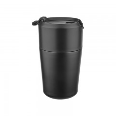 5355 Siyah Çelik Termos / 380 ml