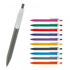 507-BK Gri Plastik Tükenmez Kalem