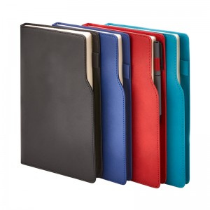 374 Kırmızı Termo Deri̇ Tarihli Ajanda (Ivory Kağıt)