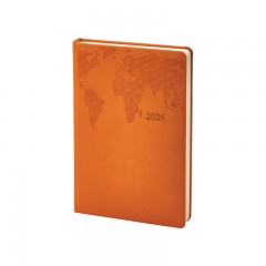 378 Turuncu Termo Deri̇ Tarihli Ajanda (Holmen Ki̇tap Kağıdı)