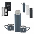 5337 Gri Çelik 3'lü Termos Set / 500 ml
