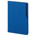 2320 Mavi 15 x 21 Termo Deri̇ Defter (Ivory Kağıt)