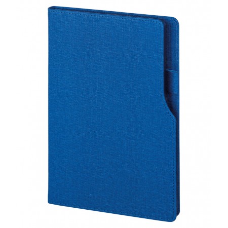 2320 Mavi 15 x 21 Termo Deri̇ Defter (Ivory Kağıt)