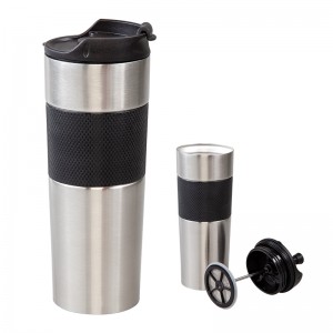 5312 French Press Çelik Termos / 450 ml