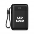15W Magsafe Işıklı Logo Powerbank 10000 mAh