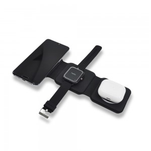 Kablosuz Şarj Standı (Telefon, Saat, Kulaklık)