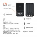 Işıklı Logo Hızlı Wireless Şarj Magsafe 10000 mAh