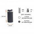 Termos Tipi Çelik Bardak 300 ml