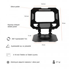 Telefon/Tablet Tutucu