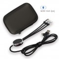 Işıklı Logo 60W Hızlı Type-C Uçlu Data Transferli Şarj Kablosu (Çantalı)